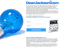 Tablet Screenshot of deanjackson.com